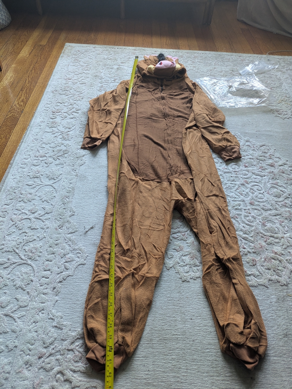 Kids Brown Bear One-Piece Costume